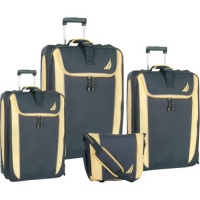 Nautica Luggage Spinnaker Bag, Navy/Yellow, One Size Nautica Luggage Spinnaker Bag, Navy/Yellow, One Size