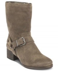 Keep it cute in Jessica Simpson's Annine booties. With a buckle around the ankle and an inside zipper, this cute suede style is versatile enough to fit in with so many of your favorite looks. Keep it cute in Jessica Simpson's Annine booties. With a buckle around the ankle and an inside zipper, this cute suede style is versatile enough to fit in with so many of your favorite looks.