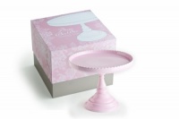 Rosanna Decor Bon Bon Footed Round Cake Stand Pink Rosanna Decor Bon Bon Footed Round Cake Stand Pink
