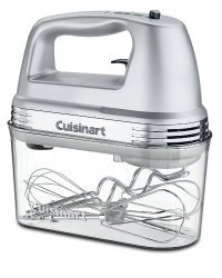 Cuisinart HM-90BCS Power Advantage Plus 9-Speed Handheld Mixer with Storage Case, Brushed Chrome Cuisinart HM-90BCS Power Advantage Plus 9-Speed Handheld Mixer with Storage Case, Brushed Chrome