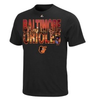 MLB Baltimore Orioles City Window Short Sleeve Basic Tee Men's MLB Baltimore Orioles City Window Short Sleeve Basic Tee Men's