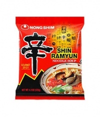 Nongshim Shin Noodle Ramyun Gourmet Spicy, 4.2 Ounce Packages (Pack of 30) Nongshim Shin Noodle Ramyun Gourmet Spicy, 4.2 Ounce Packages (Pack of 30)