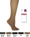 Hanes Silk Reflection Plus Silky Sheer Knee High Enhanced Toe - 6 pairs Pearl,One Size