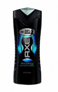 Axe Shower Gel, Phoenix, 16 Fluid Ounce Axe Shower Gel, Phoenix, 16 Fluid Ounce