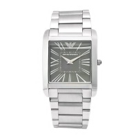 Emporio Armani Men's AR2010 Classic Stainless Steel Gunmetal Dial Watch Emporio Armani Men's AR2010 Classic Stainless Steel Gunmetal Dial Watch