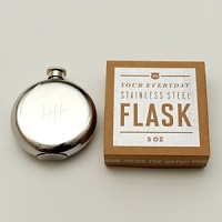 As a time-honored accessory to men of all different cultures and social classes, the flask has proven itself to be a necessity of the times, whether as a prime gift or a good conversation starter. Izola's stainless steel flasks are available in either five-ounces or three-ounces and are engraved with eight different boisterous expressions that fit the drinking theme. As a time-honored accessory to men of all different cultures and social classes, the flask has proven itself to be a necessity of the times, whether as a prime gift or a good conversation starter. Izola's stainless steel flasks are available in either five-ounces or three-ounces and are engraved with eight different boisterous expressions that fit the drinking theme.