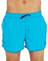 Hugo Boss Men Lobster Blue Swim Shorts