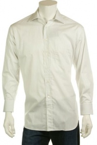 Alara Men's Purple Pinstripe Stretch Dress Shirt, 17.5 - 32/33 Alara Men's Purple Pinstripe Stretch Dress Shirt, 17.5 - 32/33