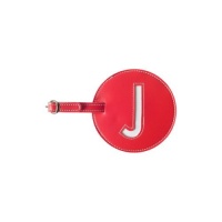 pb travel Leather Initial 'J' Luggage Tags pb travel Leather Initial 'J' Luggage Tags