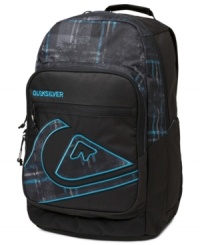 Safe and sound. Make sure everything you need gets from one place to the next with this backpack from Quiksilver. Safe and sound. Make sure everything you need gets from one place to the next with this backpack from Quiksilver.