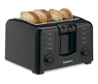 Factory Reconditioned Cuisinart CPT-140BK Electronic Cool Touch 4 Slice Toaster, Black Factory Reconditioned Cuisinart CPT-140BK Electronic Cool Touch 4 Slice Toaster, Black