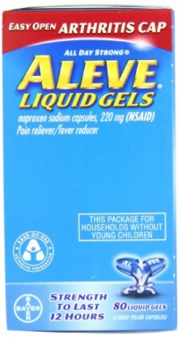 Aleve Arthritis Liquid Gels, 80-Count