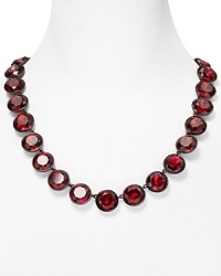 Indulge in glamour on a grand, Juicy Couture scale with this stone-bedecked statement necklace, toughened up by gunmetal plate. Indulge in glamour on a grand, Juicy Couture scale with this stone-bedecked statement necklace, toughened up by gunmetal plate.