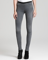 The definition of modern luxury, these embossed Helmut Lang leather leggings are the investment piece of the season--as cool for day as they are killer for night. Wear them in uptown chic style or work them with downtown attitude, the options are truly endless. The definition of modern luxury, these embossed Helmut Lang leather leggings are the investment piece of the season--as cool for day as they are killer for night. Wear them in uptown chic style or work them with downtown attitude, the options are truly endless.