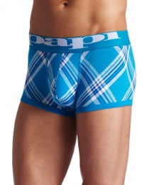 Papi Men's Allure Stretch Plaids Boxer Papi Men's Allure Stretch Plaids Boxer