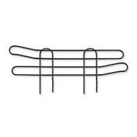Honey-Can-Do SHFPOL2-W72 Shelf Pole with Leg Levelers, 72-Inch, White, 2-Pack Honey-Can-Do SHFPOL2-W72 Shelf Pole with Leg Levelers, 72-Inch, White, 2-Pack
