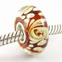 .925 Stamped Inside Sterling Silver Core Murano Glass Bead Fits Pandora Chamilia Biagi Trollbeads Bracelets .925 Stamped Inside Sterling Silver Core Murano Glass Bead Fits Pandora Chamilia Biagi Trollbeads Bracelets