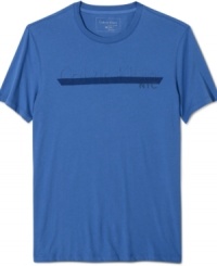 Get the lowdown. This scoop neck t-shirt from Calvin Klein reveals your on-trend summer style. (Clearance) Get the lowdown. This scoop neck t-shirt from Calvin Klein reveals your on-trend summer style. (Clearance)