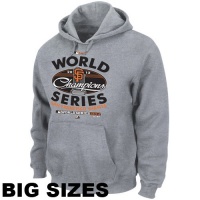 MLB Majestic San Francisco Giants 2012 MLB World Series Champions Clubhouse Locker Room Big Sizes Pullover Hoodie - Gray MLB Majestic San Francisco Giants 2012 MLB World Series Champions Clubhouse Locker Room Big Sizes Pullover Hoodie - Gray