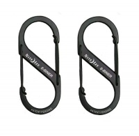 Nite Ize SB1-2PK-01 Size-1 S-Biner, Black, 2-Pack Nite Ize SB1-2PK-01 Size-1 S-Biner, Black, 2-Pack