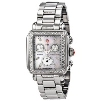 MICHELE Signature Deco Diamond, Diamond Dial 3-Link Diamond Bracelet MICHELE Signature Deco Diamond, Diamond Dial 3-Link Diamond Bracelet