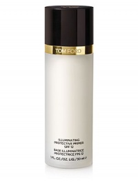 The first step to flawless makeup application. This revolutionary hybrid product seamlessly blends the worlds of skincare and makeup by combining the Tom Ford Infusing Complex with new skin retexturing ingredients. It increases cellular vitality, helps protect the skin against free radicals, and contours the features while enhancing texture, toning, and visibly brightening the skin. A luminous and flawless canvas is created for comfortable and long-lasting Color. The first step to flawless makeup application. This revolutionary hybrid product seamlessly blends the worlds of skincare and makeup by combining the Tom Ford Infusing Complex with new skin retexturing ingredients. It increases cellular vitality, helps protect the skin against free radicals, and contours the features while enhancing texture, toning, and visibly brightening the skin. A luminous and flawless canvas is created for comfortable and long-lasting Color.