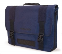 Eco-Friendly Canvas Messenger Bag 17.3-Inch (Blue) Eco-Friendly Canvas Messenger Bag 17.3-Inch (Blue)