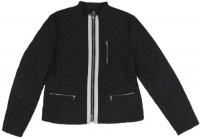 Lauren Ralph Lauren Women's Lightweight Quilted Mockneck Jacket (Black) Lauren Ralph Lauren Women's Lightweight Quilted Mockneck Jacket (Black)
