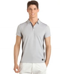 Made to move. This polo shirt from Calvin Klein Jeans is designed to follow your lead and keep you comfortable no matter how long you're on the go. Made to move. This polo shirt from Calvin Klein Jeans is designed to follow your lead and keep you comfortable no matter how long you're on the go.