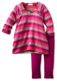 Little Ella Baby-girls Infant Pippa Tunic Set, Amethyst, 12-18 Months