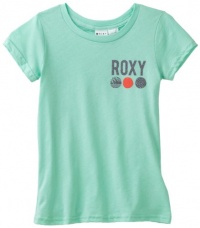 Roxy Kids Girls 7-16 Sun Splash T-Shirt, Sea Foam Green, Large