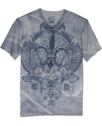 Make your t-shirt a talking point. This graphic shirt from Retrofit will build a buzz on your casual style. Make your t-shirt a talking point. This graphic shirt from Retrofit will build a buzz on your casual style.