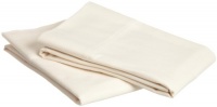 Pinzon Signature 190-Gram Cotton Velvet Flannel Standard Pillowcase, Set of 2, Cream