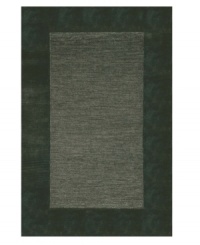 A looped center of mottled tones is framed by rich color in tufted pile, presenting a modern area rug that is both casual and practical. Hand tufted in India of pure wool fibers, the Madrid area rug is a comforting, stylish addition to any decor. A looped center of mottled tones is framed by rich color in tufted pile, presenting a modern area rug that is both casual and practical. Hand tufted in India of pure wool fibers, the Madrid area rug is a comforting, stylish addition to any decor.