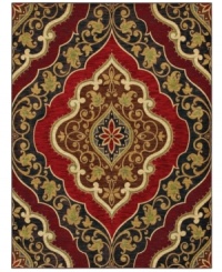 An intricately layered floral and scalloped design creates a striking composition upon this Andora area rug from Shaw Living, reviving lush traditional patterns for the modern floor. Its ultra-durable and supremely soft EverTouch® nylon is meticulously dyed for brilliant color recognition. An intricately layered floral and scalloped design creates a striking composition upon this Andora area rug from Shaw Living, reviving lush traditional patterns for the modern floor. Its ultra-durable and supremely soft EverTouch® nylon is meticulously dyed for brilliant color recognition.
