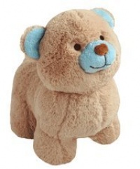 Bestever Baby Plush Pal Rattle, Blue Bear Bestever Baby Plush Pal Rattle, Blue Bear