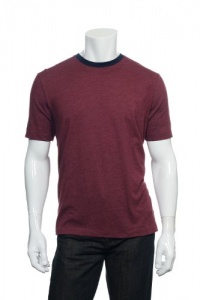 Club Room Men's Wine Heather T-Shirt Club Room Men's Wine Heather T-Shirt