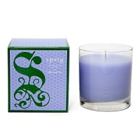 Lilac blossoms and the leafy green notes of English ivy are blended with watery nuances reminiscent of the morning dew. Classic Candle burns approximately 45 hours. Lilac blossoms and the leafy green notes of English ivy are blended with watery nuances reminiscent of the morning dew. Classic Candle burns approximately 45 hours.