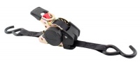 Erickson 34413 Pro Series Black 1 x 6' Retractable Ratcheting Tie-Down Strap, (Pack of 2) Erickson 34413 Pro Series Black 1 x 6' Retractable Ratcheting Tie-Down Strap, (Pack of 2)