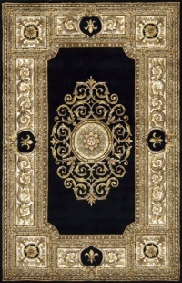 Momeni Maison MA-08BLK3656 Black Rug Momeni Maison MA-08BLK3656 Black Rug