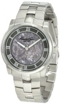 Kenneth Cole New York Men's KC3828 Automatic Gunmetal Ion-Plated Bracelet Watch Kenneth Cole New York Men's KC3828 Automatic Gunmetal Ion-Plated Bracelet Watch