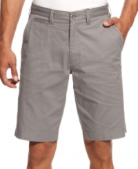 The subtleties of a these herringbone patterned shorts from Kenneth Cole Reaction add to your classic preppy summer style. The subtleties of a these herringbone patterned shorts from Kenneth Cole Reaction add to your classic preppy summer style.