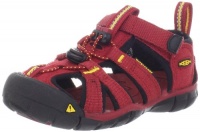 KEEN Seacamp CNX Sandal (Toddler/Little Kid/Big Kid),Chili Pepper/Dark Shadow,13 M US Little Kid KEEN Seacamp CNX Sandal (Toddler/Little Kid/Big Kid),Chili Pepper/Dark Shadow,13 M US Little Kid