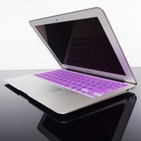 TopCase PURPLE Keyboard Silicone Cover Skin for Macbook AIR 11 A1370 Late 2010 - Mid 2011(JULY) with TOPCASE� Logo Mouse Pad TopCase PURPLE Keyboard Silicone Cover Skin for Macbook AIR 11 A1370 Late 2010 - Mid 2011(JULY) with TOPCASE� Logo Mouse Pad