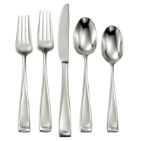 Oneida Moda 65-Piece Flatware Set, Service for 12 Oneida Moda 65-Piece Flatware Set, Service for 12
