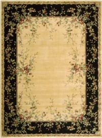 Nourison Rugs Chambord Collection CM03 Beige Rectangle 7'6 x 9'6 Area Rug
