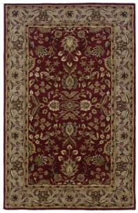 Rizzy Home JU0107 Jubilee 8-Feet by 8-Feet Round Area Rug, Burgandy Rizzy Home JU0107 Jubilee 8-Feet by 8-Feet Round Area Rug, Burgandy