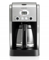 Coffee that keeps up with mornings that fly by. Delivering coffee 25% faster for a more efficient, more relaxed morning routine. Take control of your blend's strength, choosing from regular or bold, and set your brew up to 24 hours in advance for on-demand cafe service! 3-year limited warranty. Model DCC-2650. Coffee that keeps up with mornings that fly by. Delivering coffee 25% faster for a more efficient, more relaxed morning routine. Take control of your blend's strength, choosing from regular or bold, and set your brew up to 24 hours in advance for on-demand cafe service! 3-year limited warranty. Model DCC-2650.