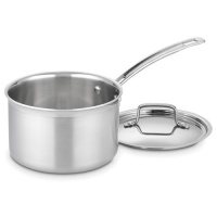 Cuisinart MCP193-18 MultiClad Pro Stainless-Steel 3-Quart Saucepan with Cover Cuisinart MCP193-18 MultiClad Pro Stainless-Steel 3-Quart Saucepan with Cover