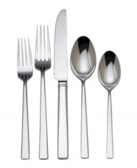 Combining clean lines and a mirror finish in premium stainless steel, the Cole flatware set from Reed & Barton streamlines tables of twelve with easy sophistication. Combining clean lines and a mirror finish in premium stainless steel, the Cole flatware set from Reed & Barton streamlines tables of twelve with easy sophistication.
